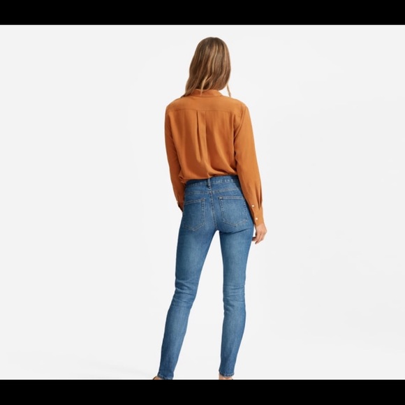 Everlane Midrise Skinny Ankle Jean - Picture 4 of 8